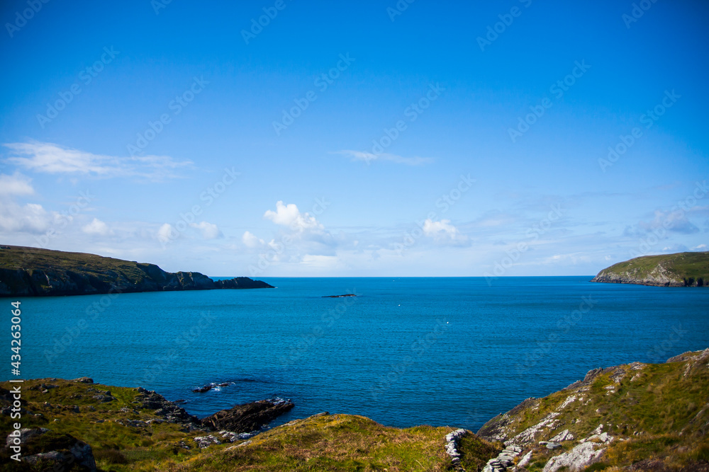 Spring landscape in the lands of Ireland