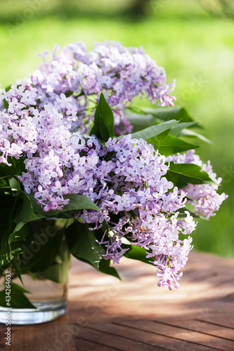 Fotografie bouquet of lilacs
