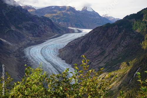 Salmon Glacier in British Columbia in Canada west coast © Iva