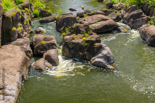 Boulders on the river