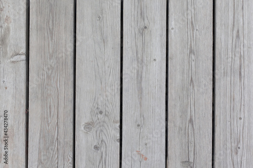 white wooden table top view, vintage background.