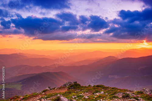 Amazing mountain landscape