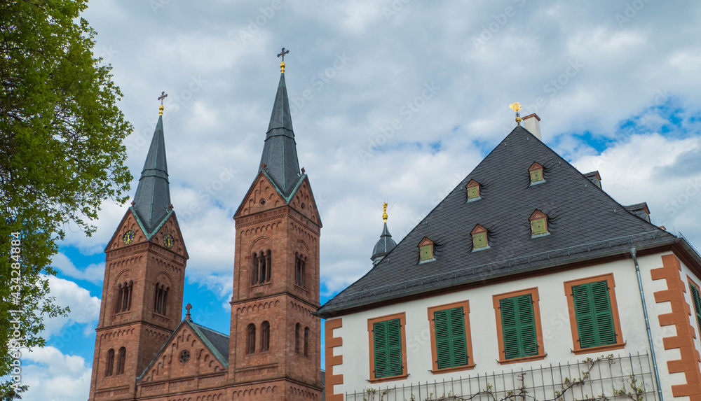 Obraz premium Basilika Seligenstadt Hessen