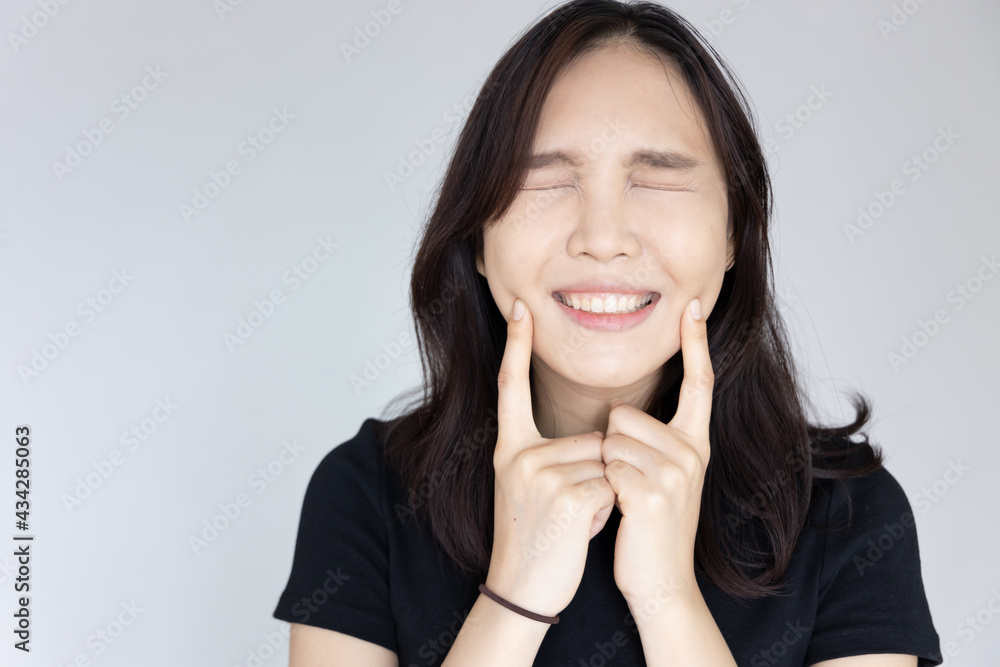 Happy, smiling, confident asian young adult woman Happy, smiling, confident asian young adult woman