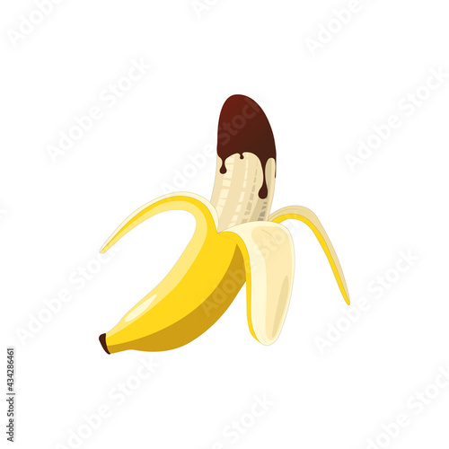 Chocolate covered banana