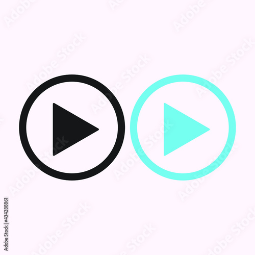 Free Download play icon on buttons - GFXLoad