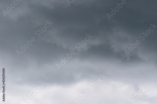 Принти на полотні cloud formations on a rainy day