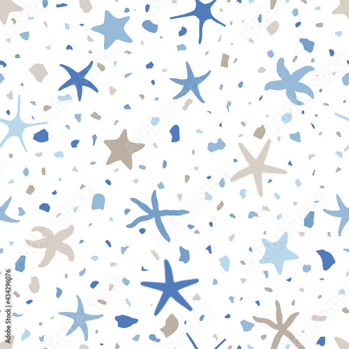 Coastal terrazzo - starfiah white