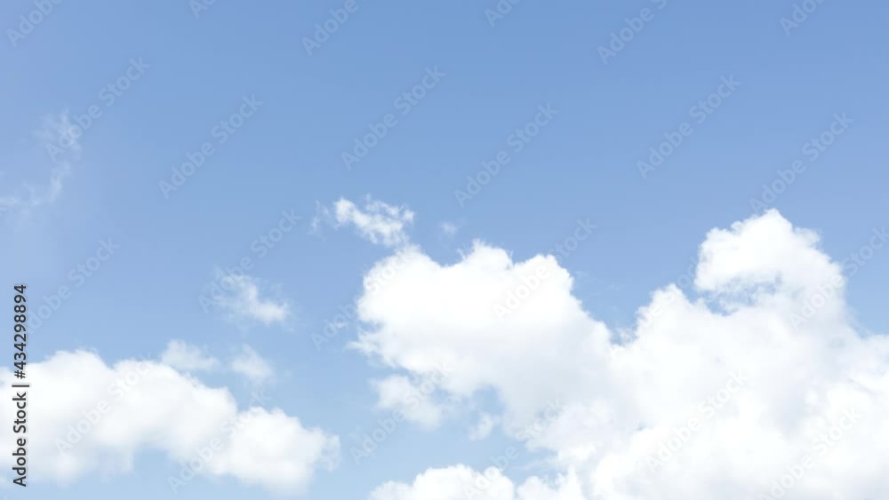 Blue sky with clouds and sun. 4K Time lapse, Sky with clouds. Blue sky with clouds and sun. 4K Time lapse, Sky with clouds.