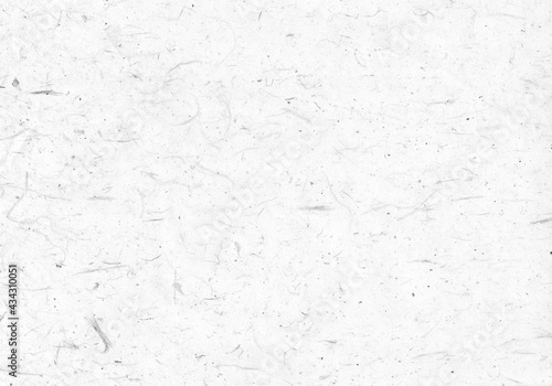 Handmade japanese paper texture background. Mulberry paper texture background. Closeup shot of natural white mulberry paper. Empty space for creative design i.e. banner, printings, decorative material