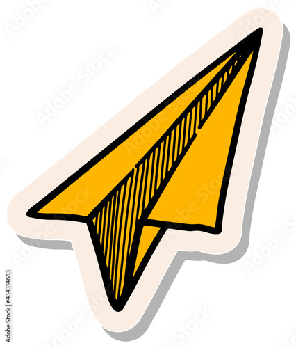 Hand drawn sticker style Succession concept icon vector illustration