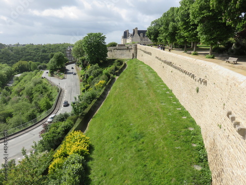 Remparts de Dinan, Vallée de la Rance, Cité Médiévale, Côte d'Armor, Bretagne, France, Cité d'Art et d'Histoire