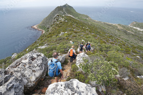 Südafrika - Kap der guten Hoffnung - Wandern zum Cape Point - Wandergruppe