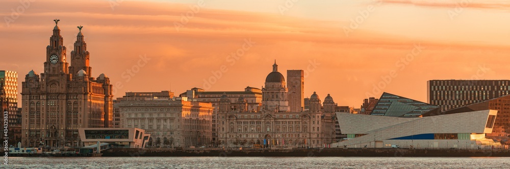 Obraz premium Liverpool skyline