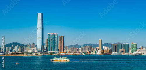 Skyline of West Kowloon