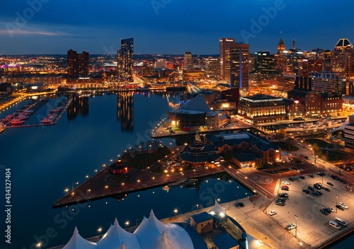 Foto Baltimore inner harbor