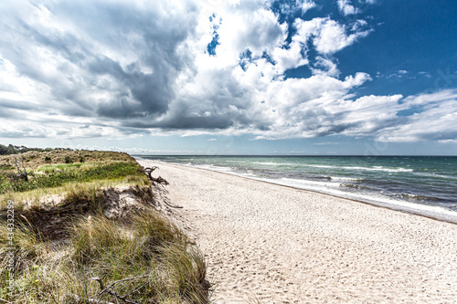Baltic sea, Germany, Mecklenburg-Western Pomerania, Darß, Prerow, Weststrand, western beach photo