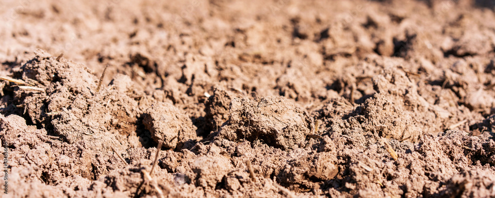 Agriculture field with plowing soil for follow at autumn season. Agriculture field with plowing soil for follow at autumn season.