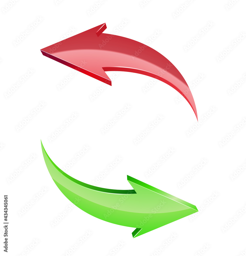 Next Back Arrows Two Directions Vector Illustration Next Back Arrows Two Directions Vector Illustration