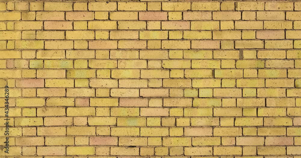 wide 4K yellow brick texture background wide 4K yellow brick texture background