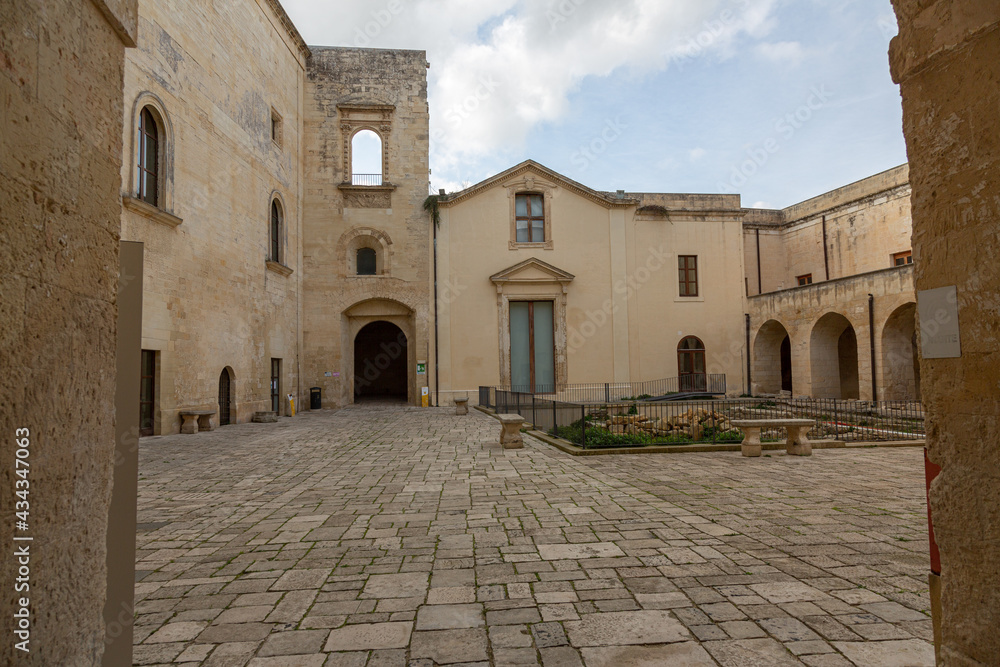 Fototapeta premium Lecce , Apulien, Italien Stadtansichten
