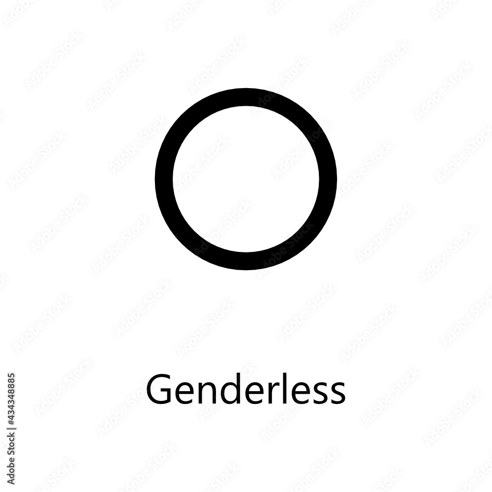 Genderless Icon. Non Gender Icon. SVG Icon. Genderless Icon. Non Gender Icon. SVG Icon.