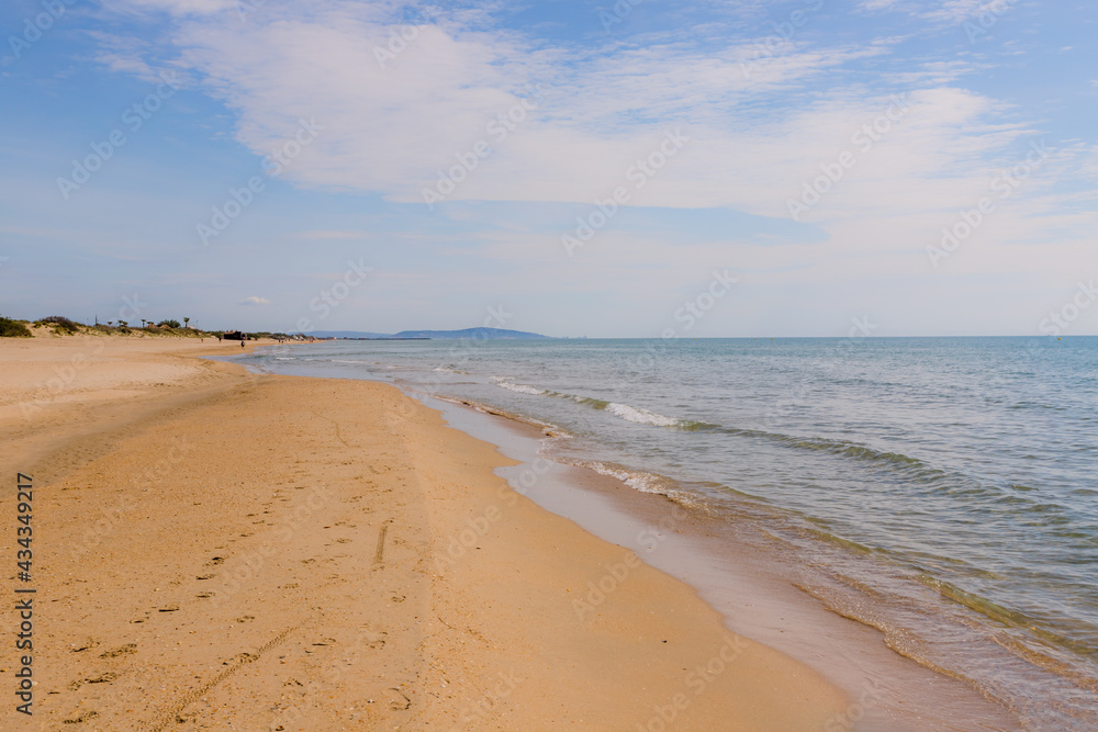 Plage du centre naturiste du Cap d'Agde