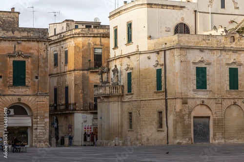 Lecce , Apulien, Italien Stadtansichten