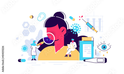 Human allergic reactions and allergy pharmacy therapy