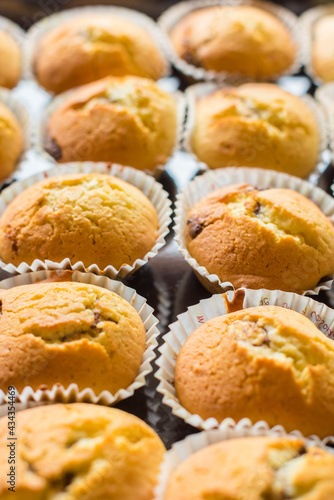 Wallpaper Mural homemade cup cake close up Torontodigital.ca