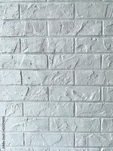 abstract white brick wall background