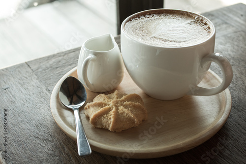 Obraz na płótnie Hot coffee. w salonie