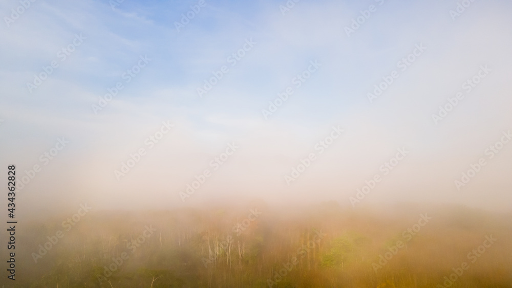 Blue sky texture background, Blue tone clear and fresh at phuket Thailand.