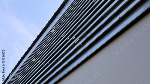 Fotografie Aluminum louver on the wall