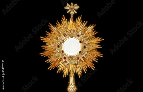 Photos Ostensorial adoration in the catholic church