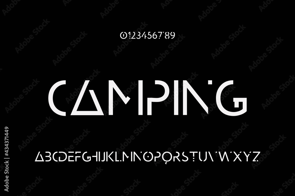 classic lettering, alphabet font, gray and white style background, typeface vector design
