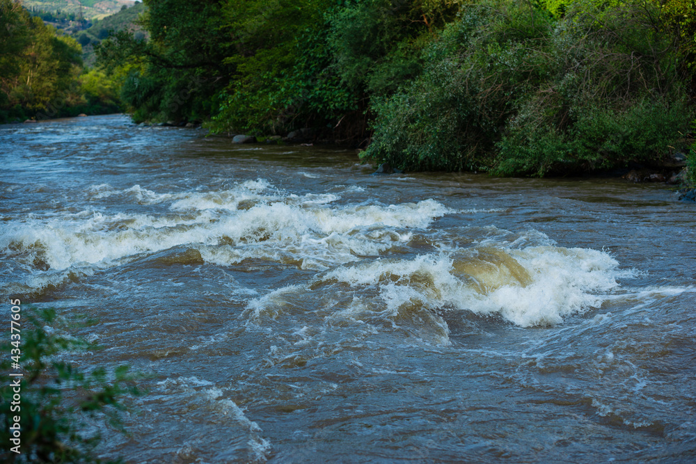 Beautiful landscape with Debed river, Armenia Beautiful landscape with Debed river, Armenia