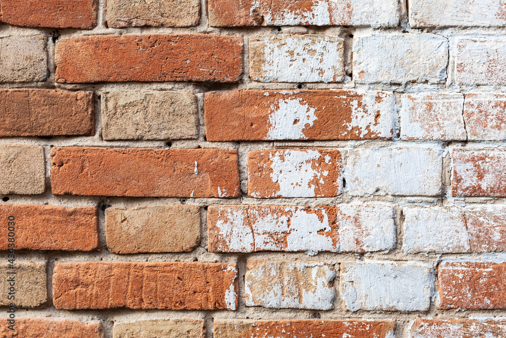 old brickwork close up. Use as texture old brickwork close up. Use as texture