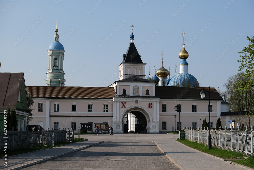 Optina Pustyn monastery. Vvedensky Cathedral. Kozelsk, Russia