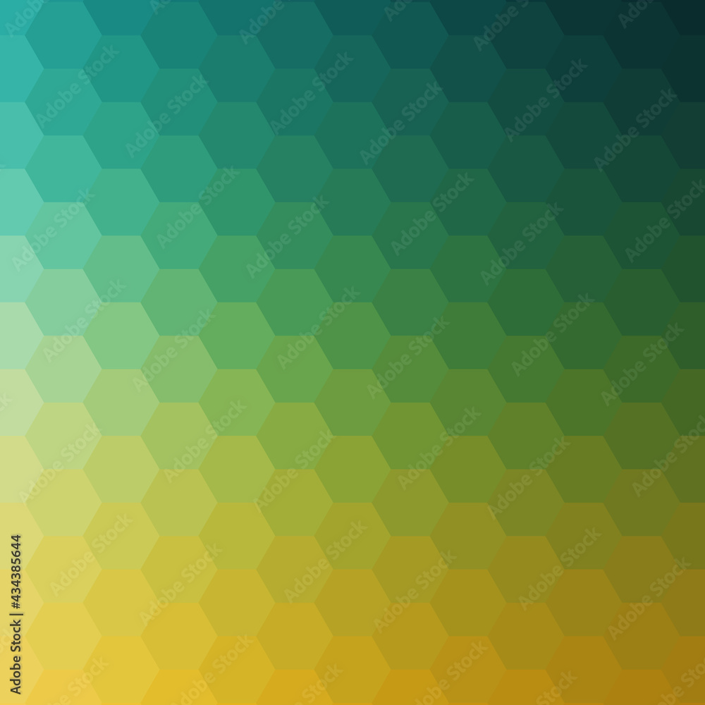 Bright Green Yellow Hexagonal Design Honeycomb Abstract Background Bright Green Yellow Hexagonal Design Honeycomb Abstract Background