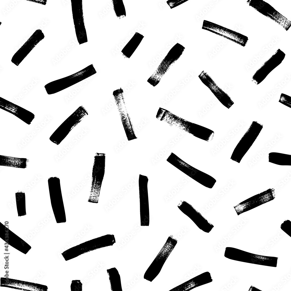 Messy linear brush strokes vector seamless pattern. Black paint freehand scribbles, straight lines, dry brush stroke texture. Chaotic rough smears. Black and white hand drawn grunge texture. Messy linear brush strokes vector seamless pattern. Black paint freehand scribbles, straight lines, dry brush stroke texture. Chaotic rough smears. Black and white hand drawn grunge texture.