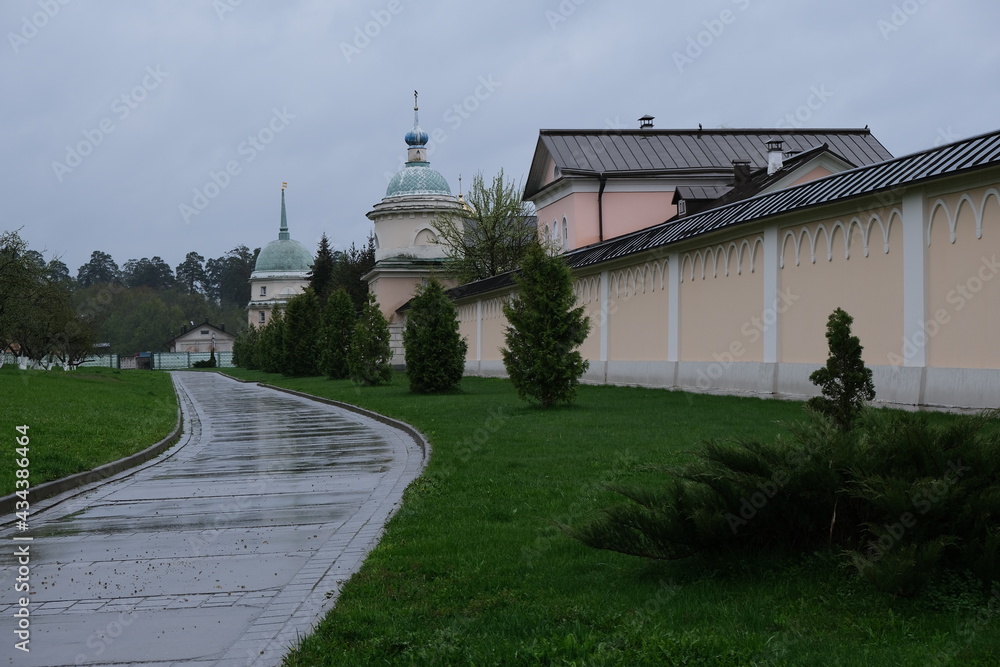 Optina Pustyn monastery. Vvedensky Cathedral. Kozelsk, Russia