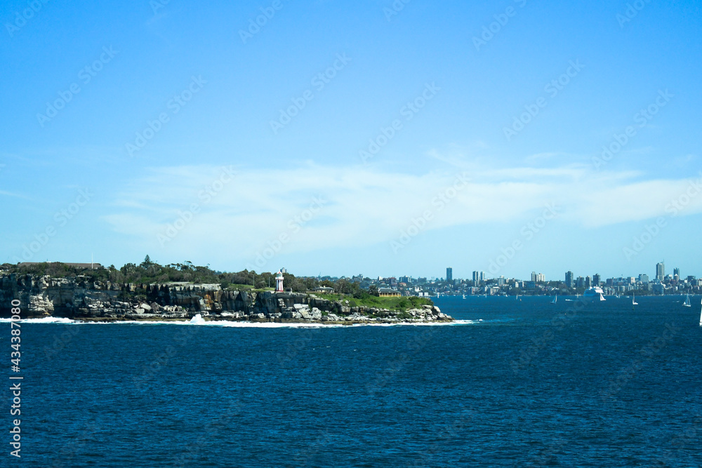 Coastline by Sydney harbour