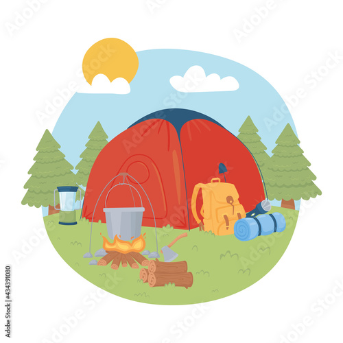 camping adventure travel