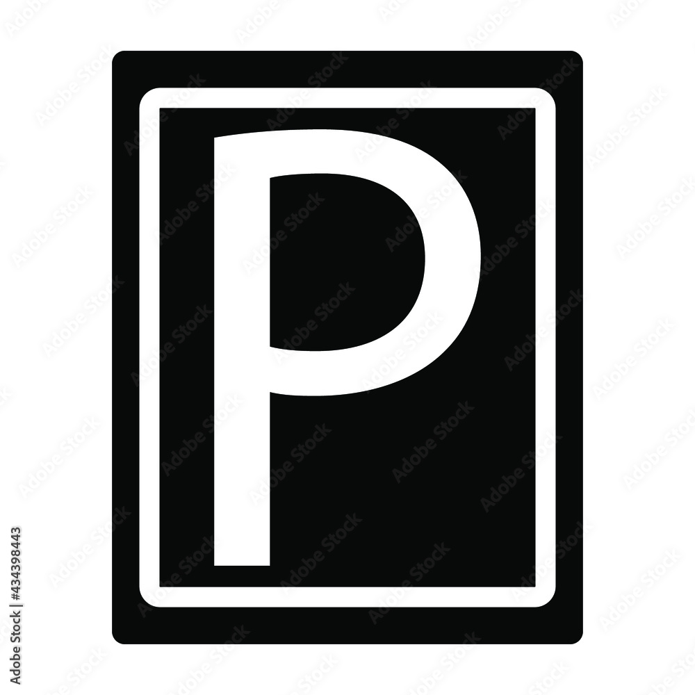 Parking Sign icons. Parking Sign symbol vector elements for infographic web. Parking Sign icons. Parking Sign symbol vector elements for infographic web.