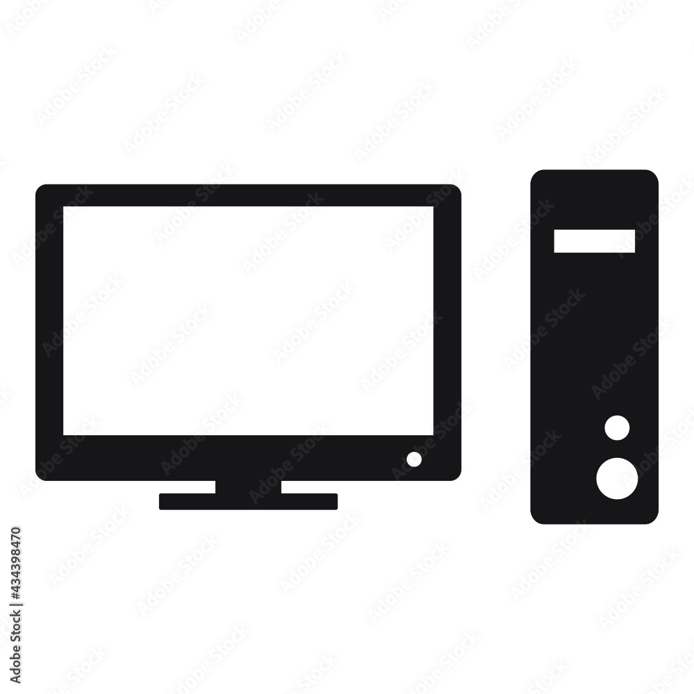pc icons. pc symbol vector elements for infographic web. pc icons. pc symbol vector elements for infographic web.