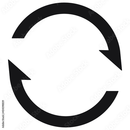 rotation icons. rotation symbol vector elements for infographic web.