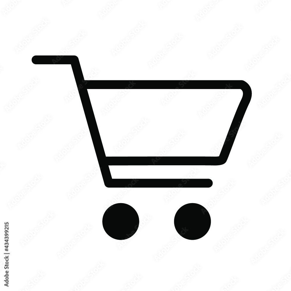 Shopping cart icons. Shopping cart symbol vector elements for infographic web. Shopping cart icons. Shopping cart symbol vector elements for infographic web.