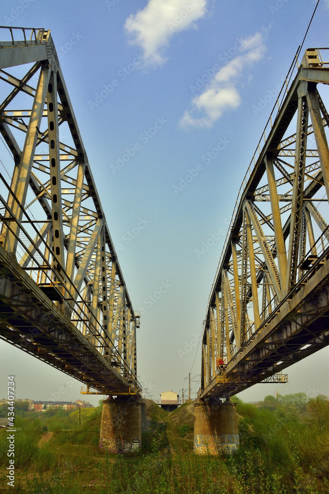 Fototapeta premium Railroad bridge