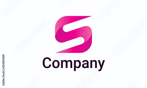 Letter S logo vector 